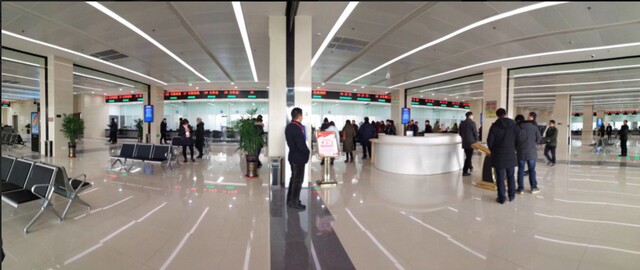 泰州黃橋政務(wù)服務(wù)中心100窗口排隊(duì)叫號(hào)系統(tǒng)、觸摸查詢(xún)系統(tǒng)